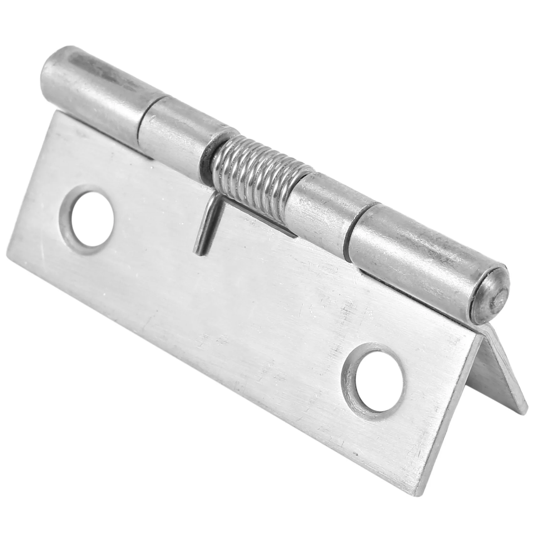 

Y50A-10Pcs 2 Inch Long Stainless Steel Self-Closing Corner Spring Draw Door Hinge