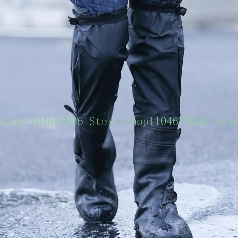 652F Rainy Snowys Day Waterproof Motorcycle Protector Shoes Cover Non-Slip Boot Cover