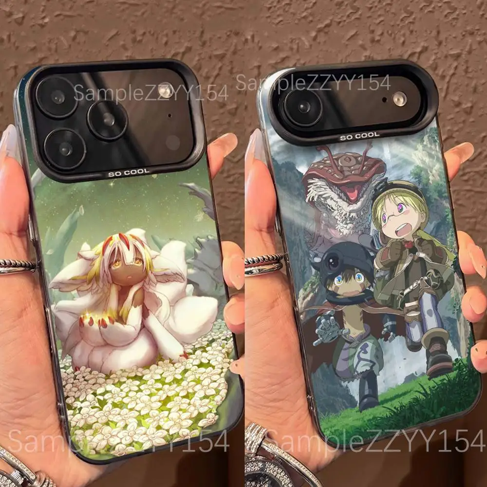 

Made In Abyss Bondrewd Anime Phone Case For IPhone 15,16,17,13,14,11,12,Pro,Max,Plus,E,Air,Mini Gray Matte Shockproof Cover