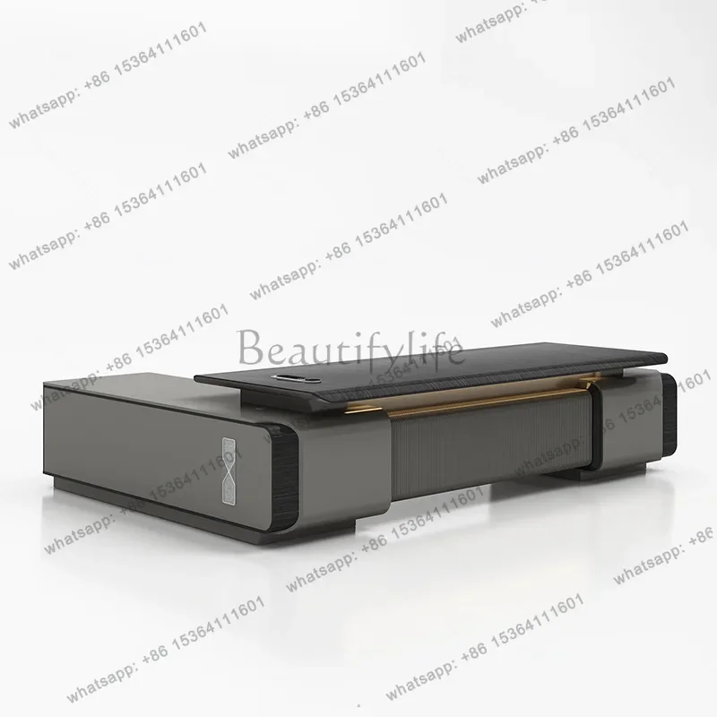 

D25High-end boss table desk simple modern light luxury high-end sense