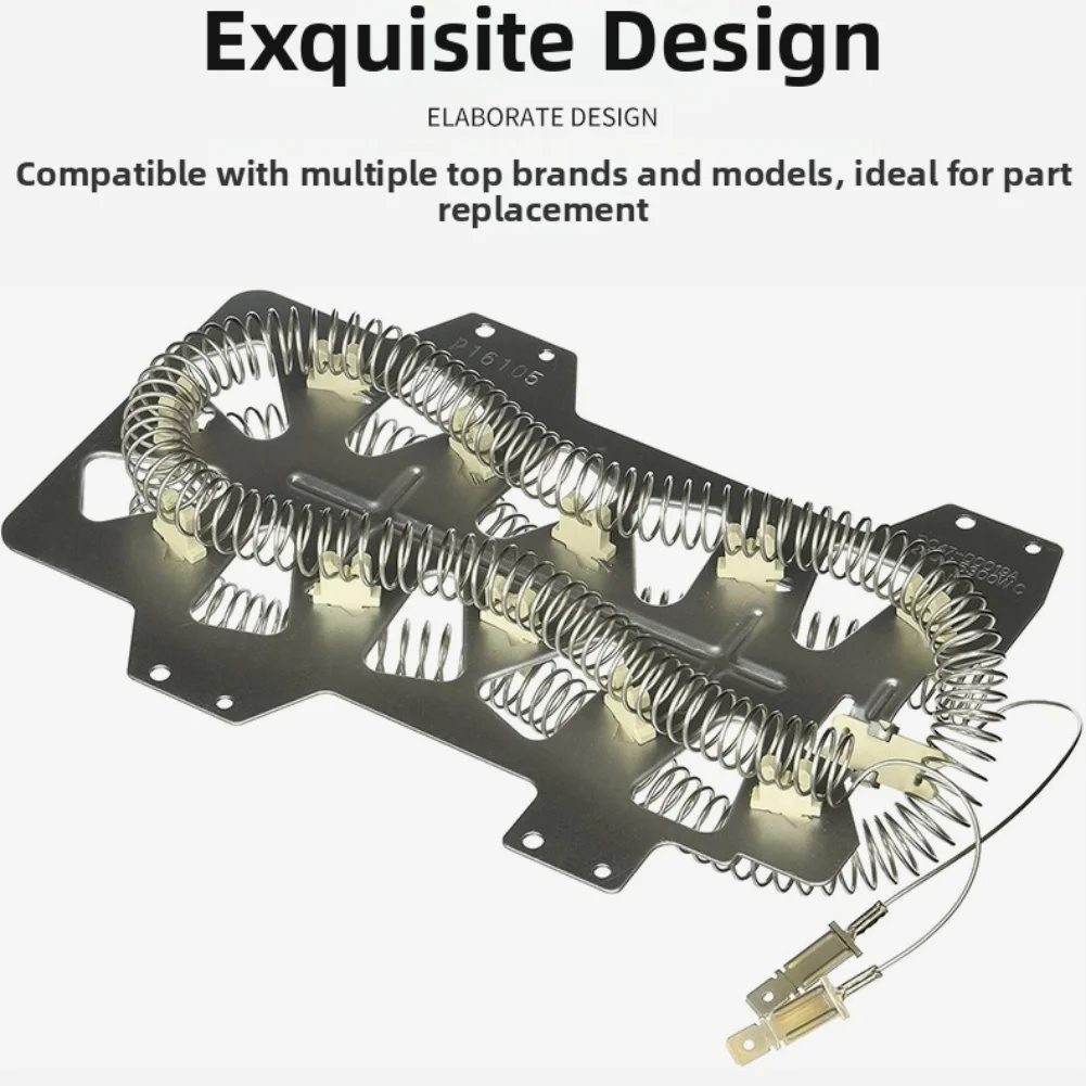 

Replacement Heating Element Kit For Samsung Dryer DC47-00019A With Thermostat & Thermal Fuse Accessories