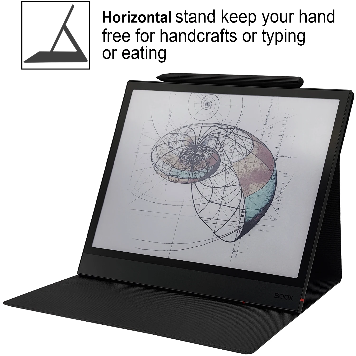 り*ょ様 ONYX Boox Note Air 3 スタイラス、カバーつき BOOX Versatile Magnetic Protective Case for Note Air 3 series