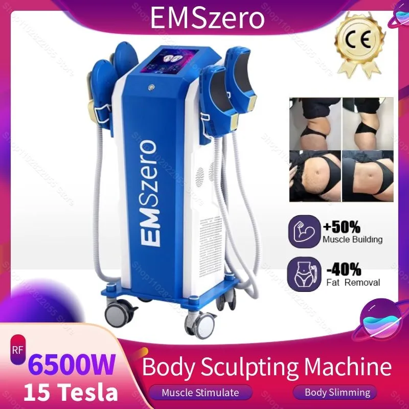 

200hz EMSzero RF EMS Body Contouring Machine 15 Tesla 6500W Sculpting Fat Removal Slimming Shaping Muscle Stimulate