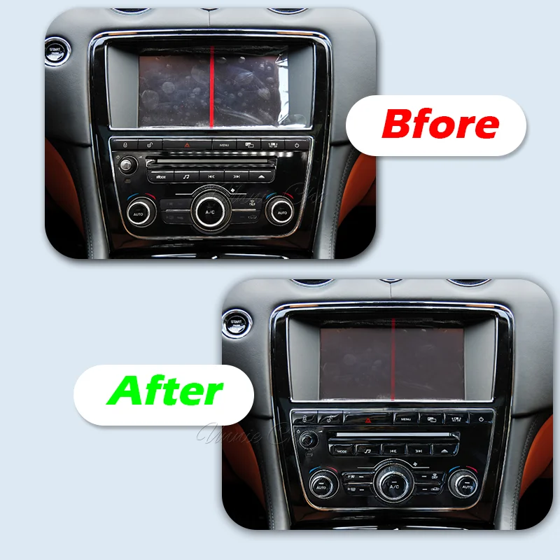 For Jaguar XJ AC Panel Button Sticker For XJL X351 Parts Dashboard