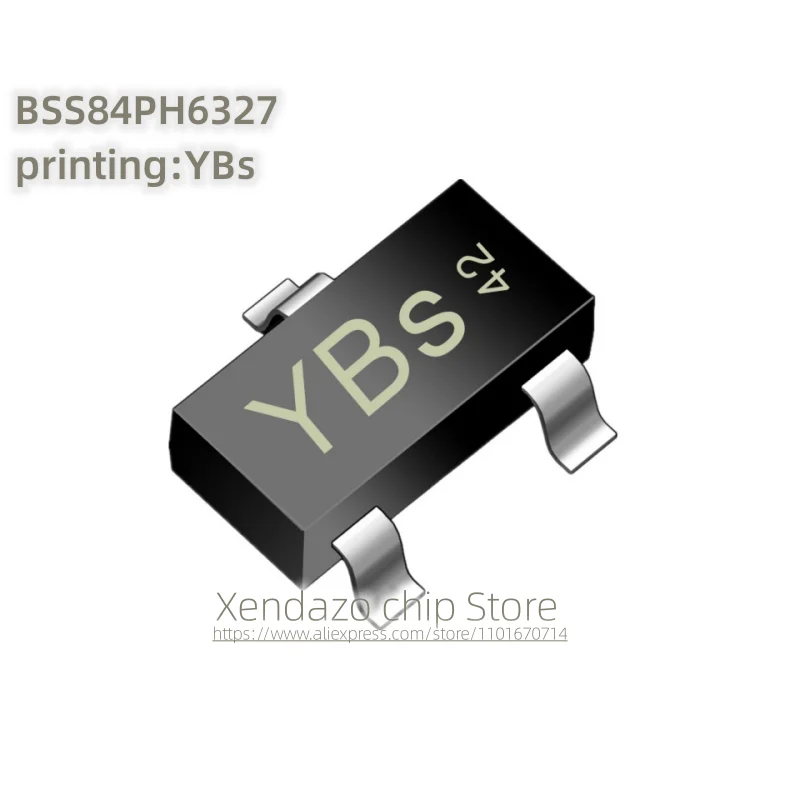 

50 шт./лот BSS84PH6327 BSS84P H6327 BSS84P Шелкография YBs SOT-23 посылка Оригинальный P-канальный MOSFET