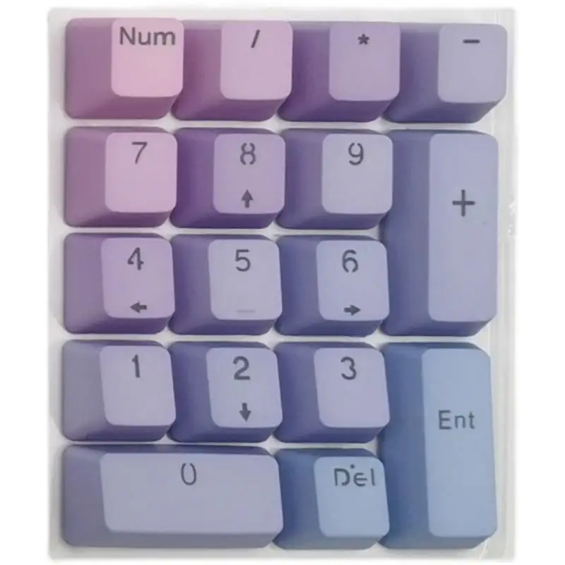 Thickened PBT keypad special personality mechanical keyboard area digital keycap