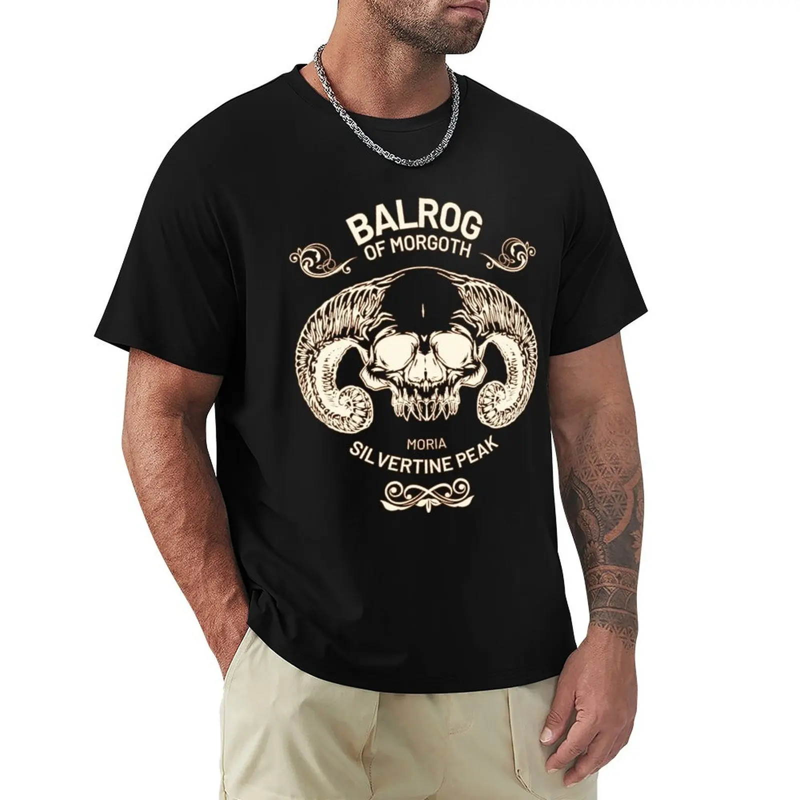Balrog of Morgoth T-Shirt t shirt custom print T-Shirt