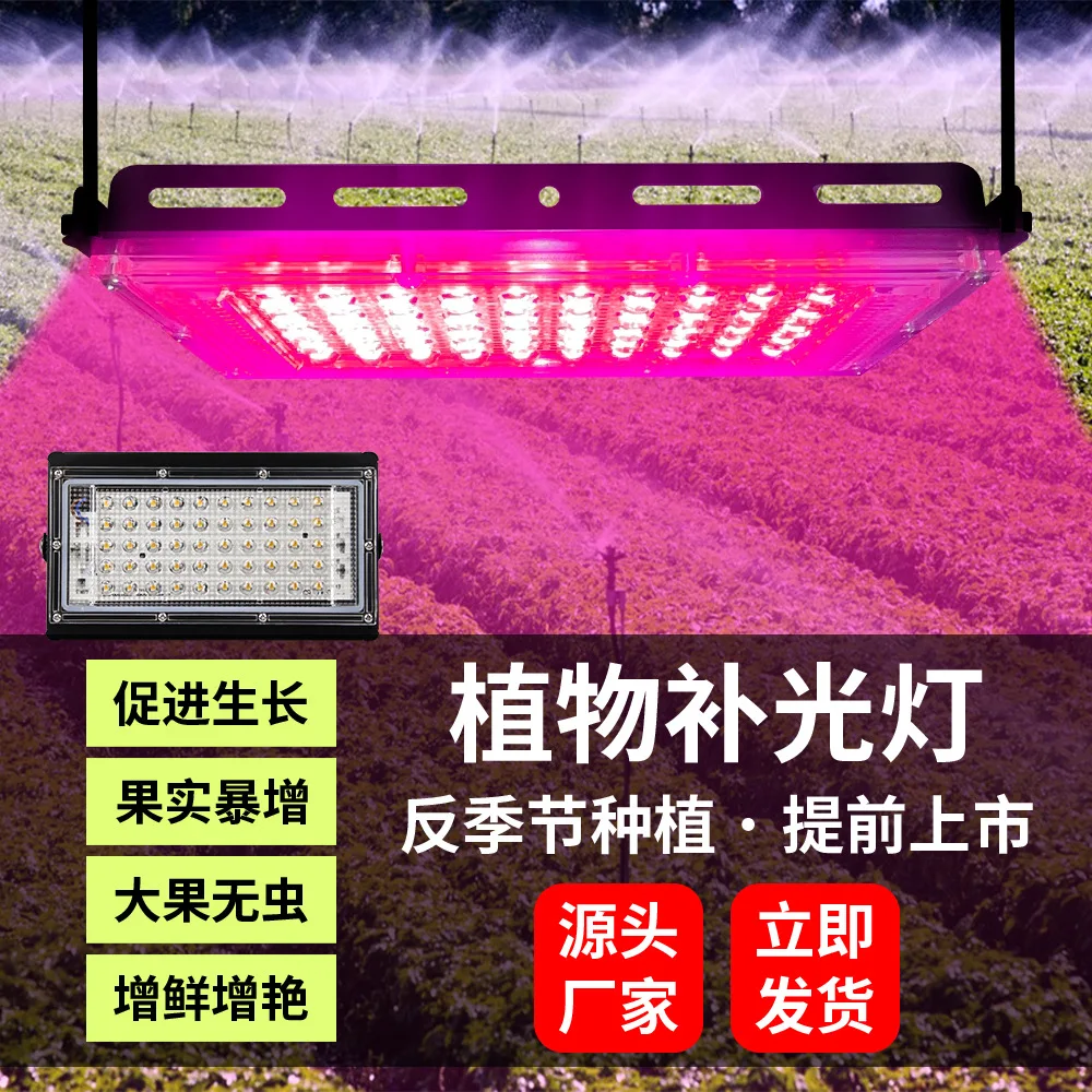 مصباح نبات كامل الطيف مصباح ليد زراعة داخلية 50 واط 100 واط 200 واط 300 واط Led تنمو ضوء المائية فيتو الخضار زهرة Phytolamp #1