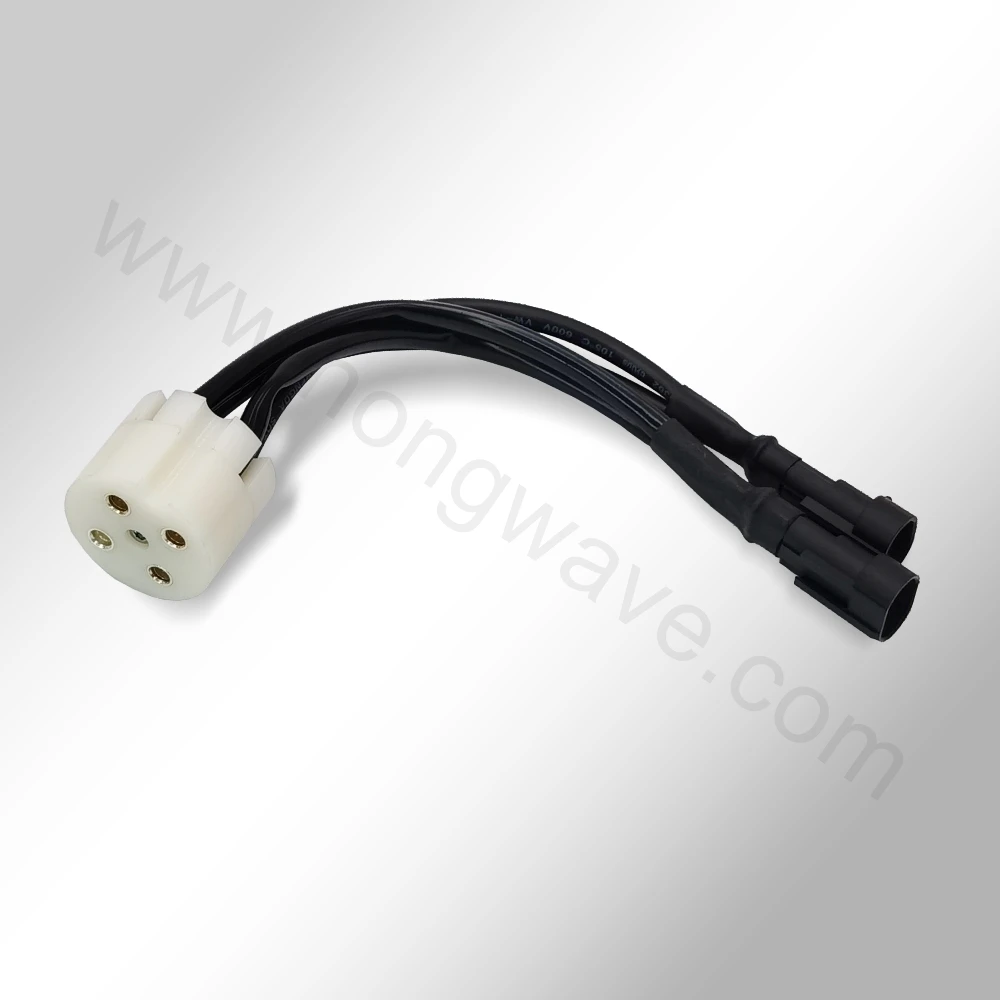 1 قطعة 4 دبوس CRIN حاقن وقود الديزل موصل التوصيل الأسلاك تسخير كابل لبوش حاقن السكك الحديدية المشتركة ربط الكابلات الحبل #6