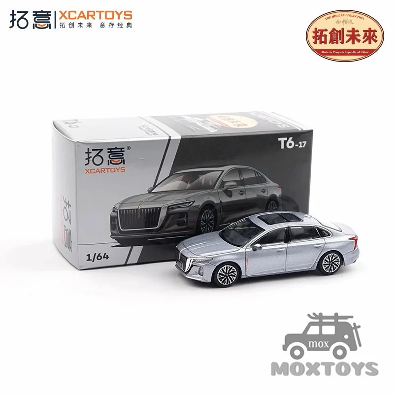 XCartoys 1:64 Hongqi H5 Gen.2 silver Diecast Model Car