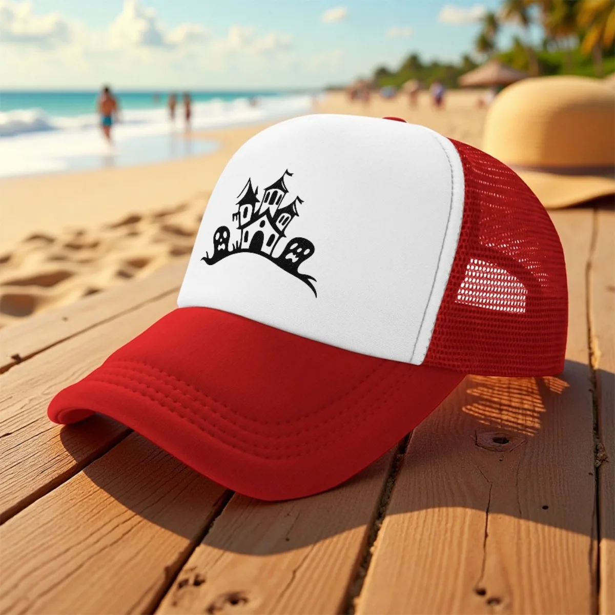 1pc Versatile Superior Design Mesh Baseball Cap Hat Casual Style Adjustable Size Modern Multiple Colors Amazing