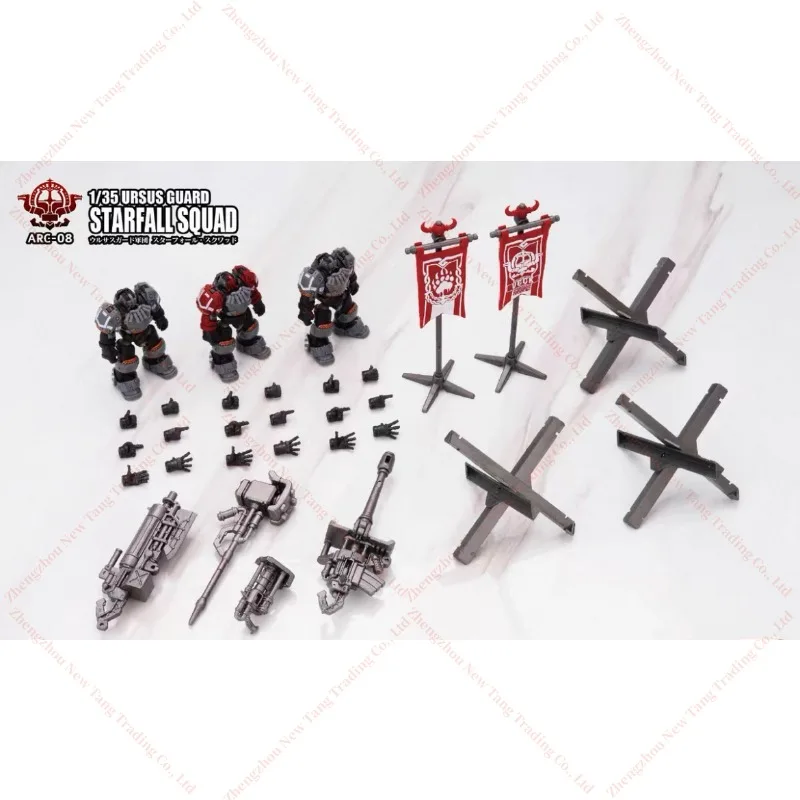 新入荷 TA ARC-02 ARC-07 ARC-08 1/35 ウルサス ガード スターフォール レイダー ウルフレクシー&ストゥーラ分隊アクションフィギュア 箱付き