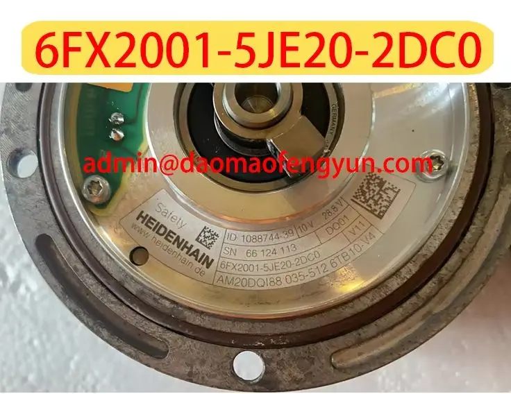 6FX2001-5JE20-2DC0 Used Motor Encoder，Tested ok，2nd Generation Encoder，Free write data 6FX2001 5JE20 2DC0，Fast shipping