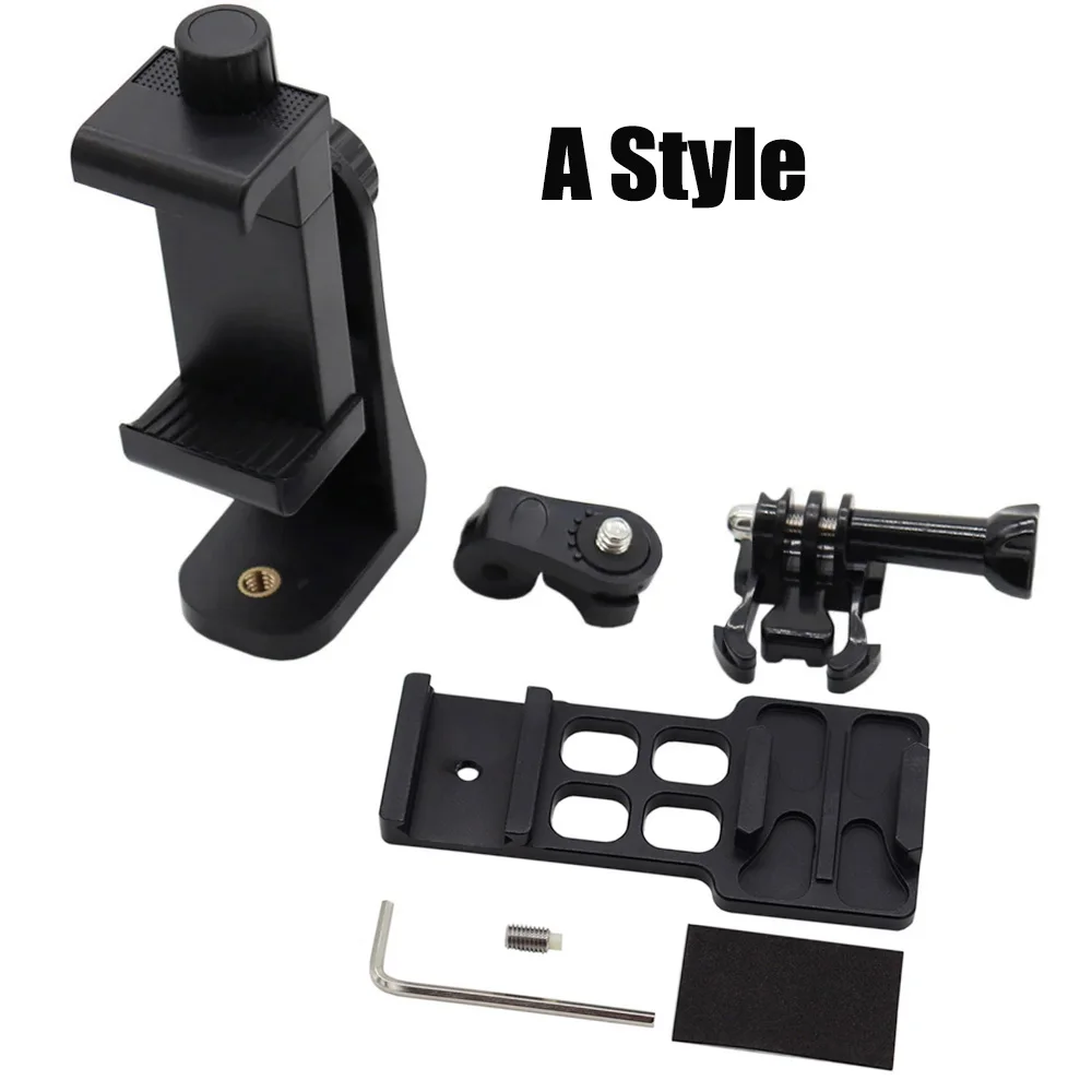 VULPO Tactical Gun Airsoft Pistol 20mm Picatinny Rail Mount Phone Sport Camera Holder For Iphone Cell Phones Gopro Sports Camera