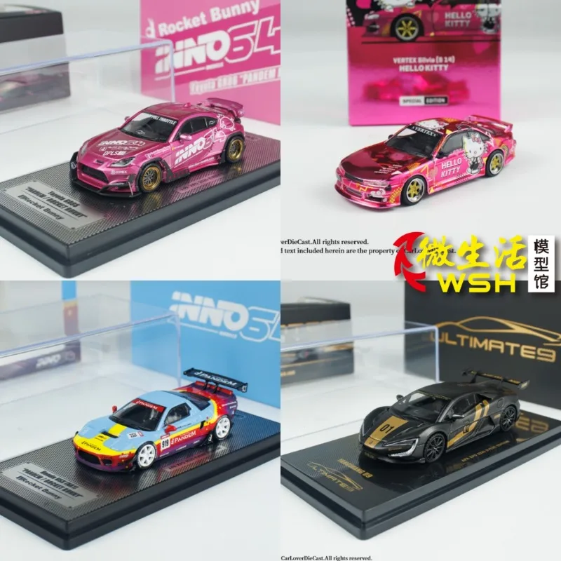

INNO 1:64: Toyota GR86, Nissan S14, Honda NSX, Yangwang U9 — модели автомобилей из сплава для модели литья под давлением на выставке Фошань.