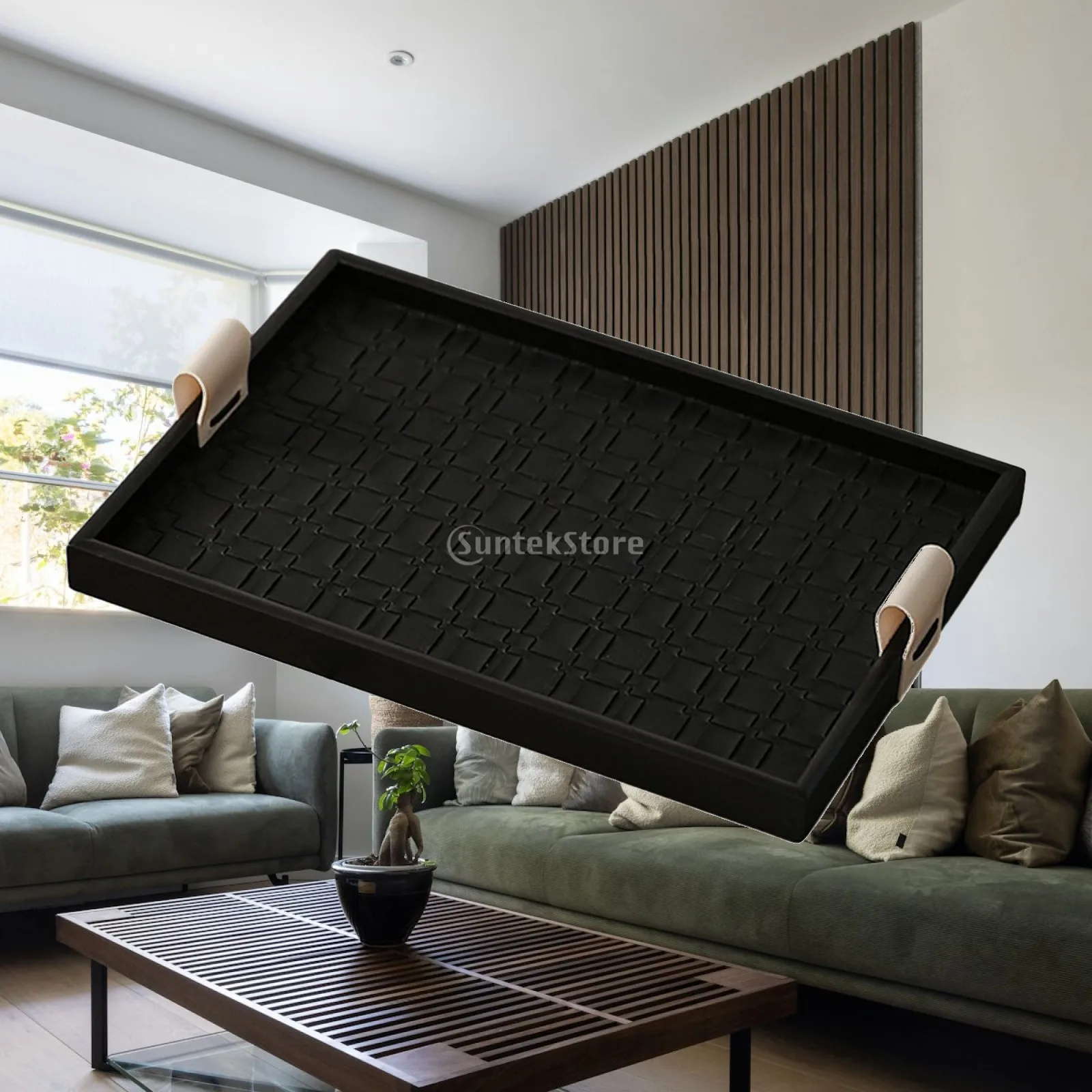 Jewelry Storage Tray Fruit Dessert Tray Necklace Display Trinket Dish for Desktop Countertop Bathroom Dinner Decoration