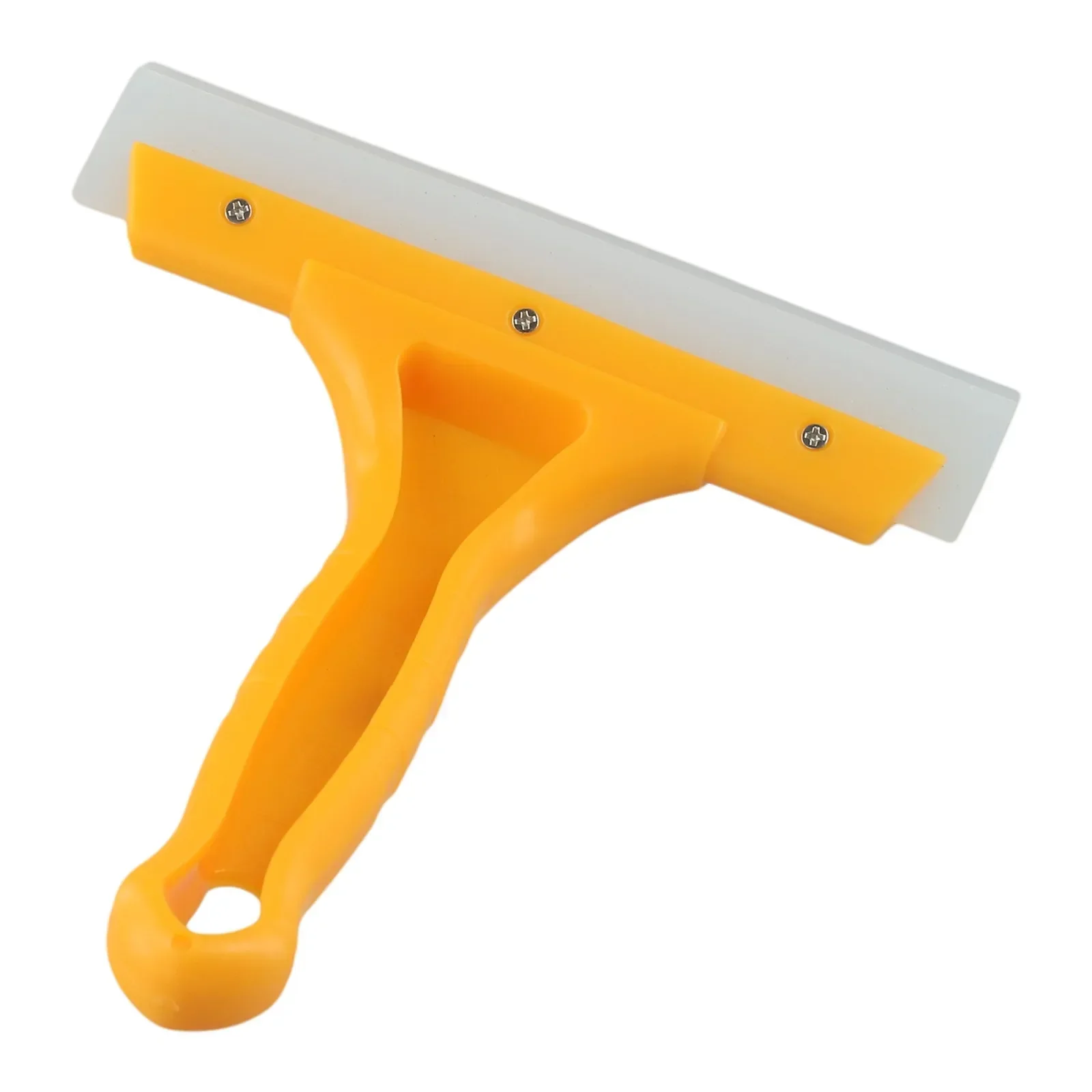 Silicone Blade Small Squeegee Car Film Tools 16*14cm Silicone Scraper Yellow Scraper Replacement Car Part