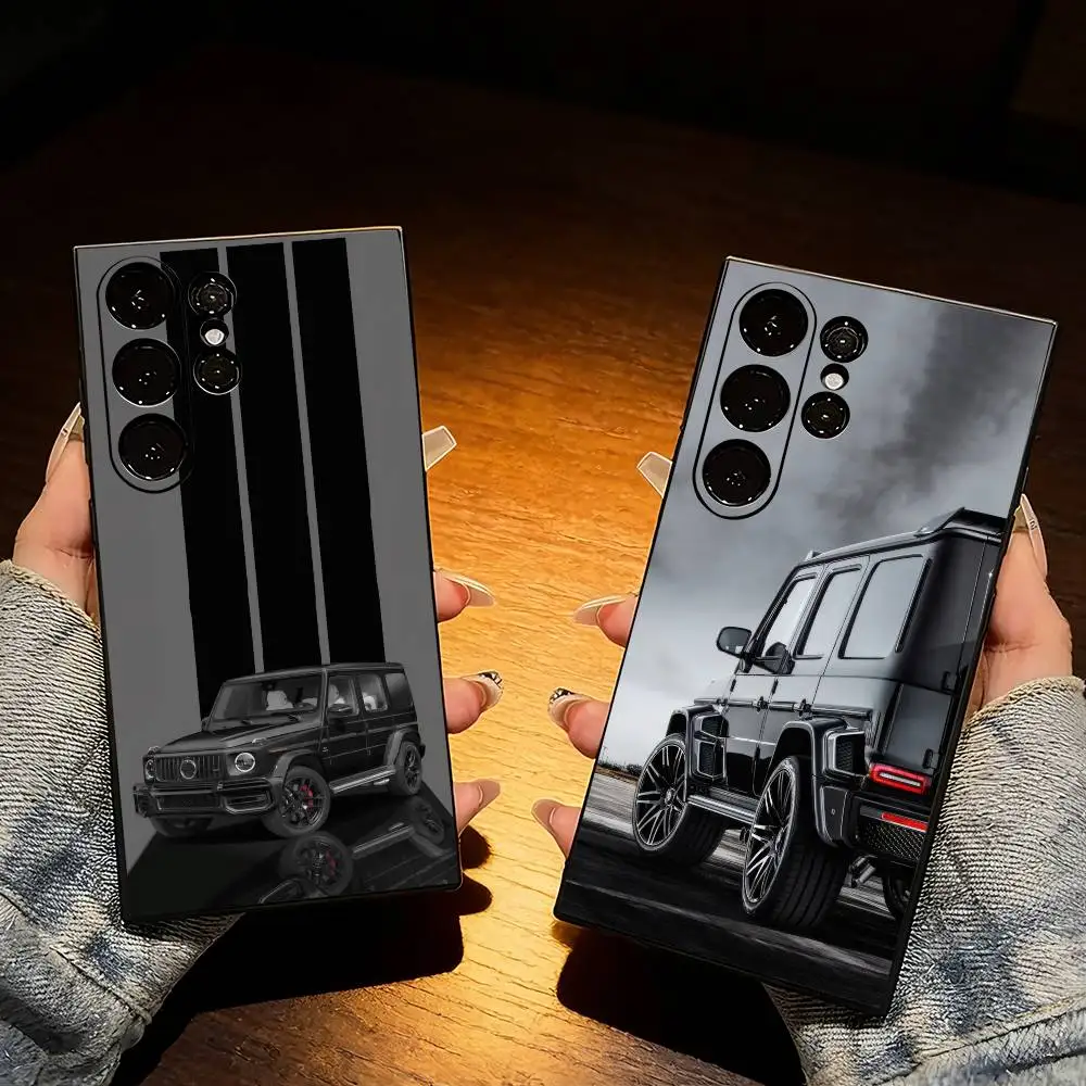 AM-Cars G-WAGONS G-63 Phone Case For Samsung S25,S24,S21,S22,S23,S20,Ultra,S26,Plus,Fe,Note,5G Black Cover