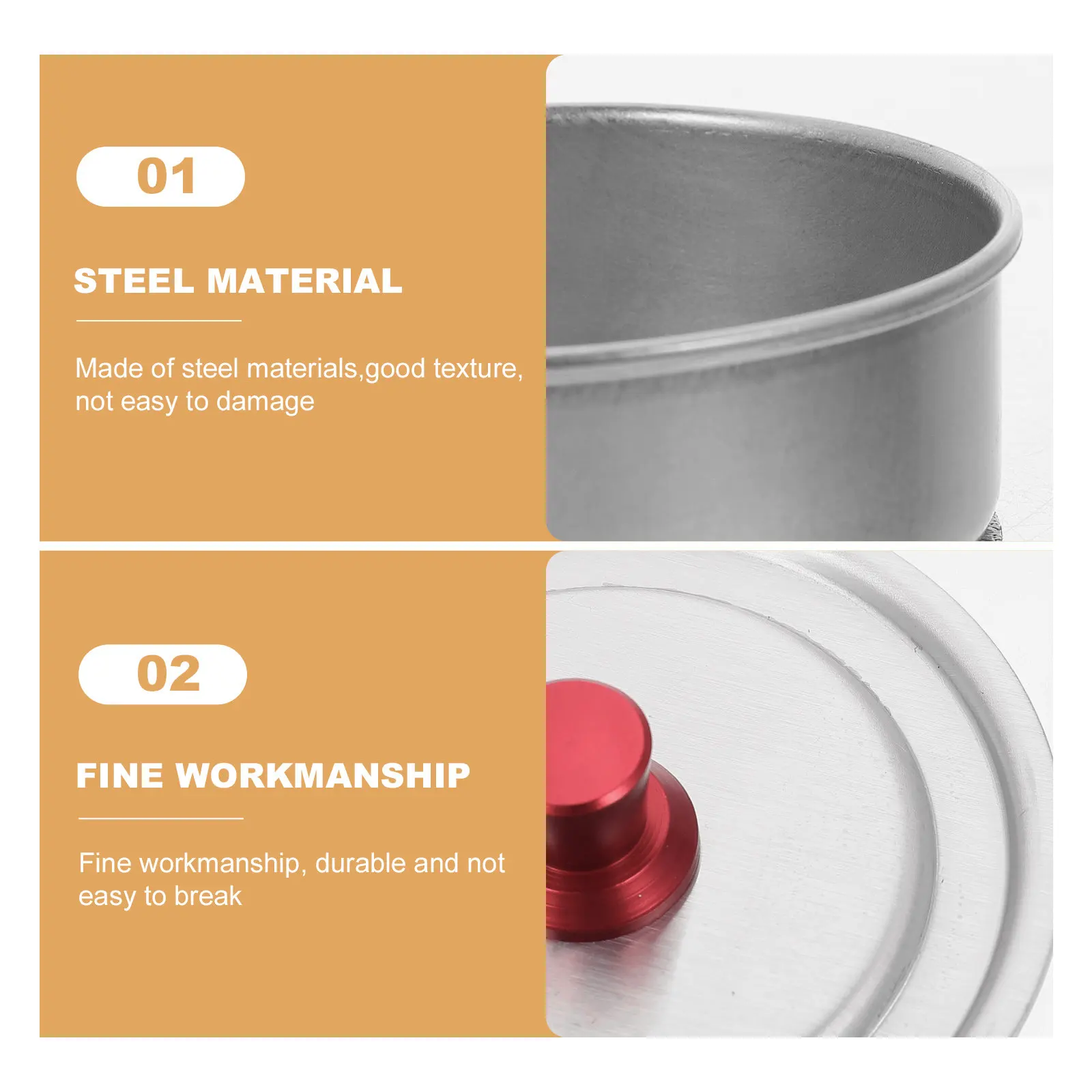 Watch Oil Washing Jar Lightweight Portable Watch Parts Repair Tool Watchmaker Supply Metal Clean Holder Watchmaker Supplies