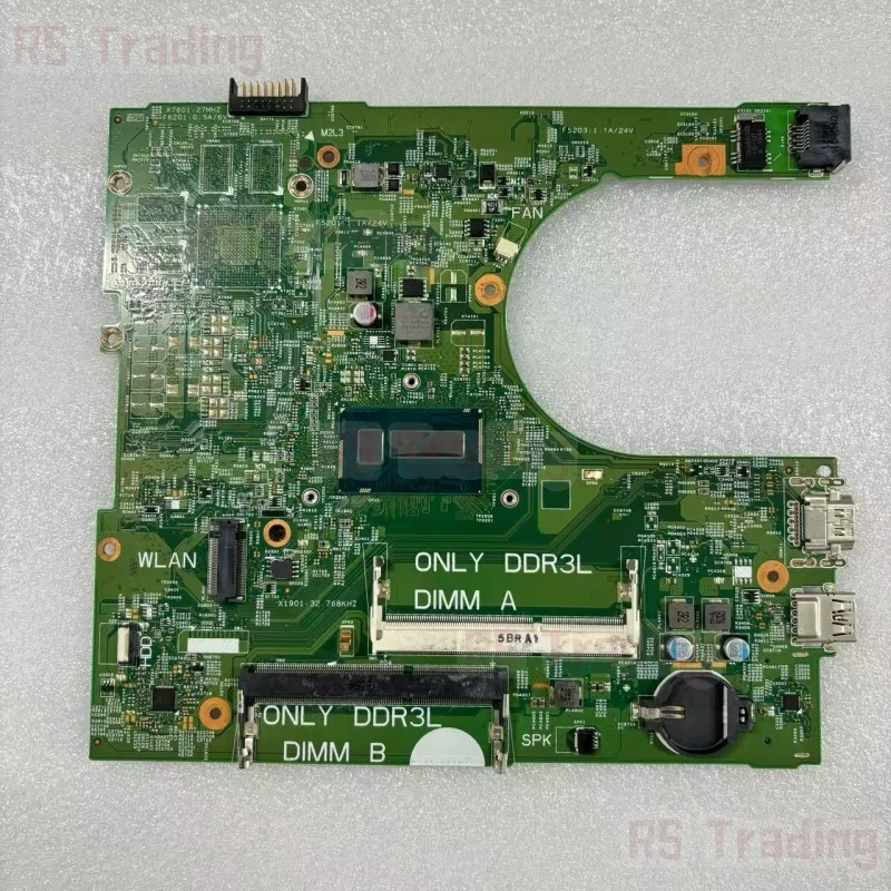 

PFT7H 0PFT7H For Dell Inspiron 14 3458 Laptop Motherboard i3-5005U Integrated Graphics