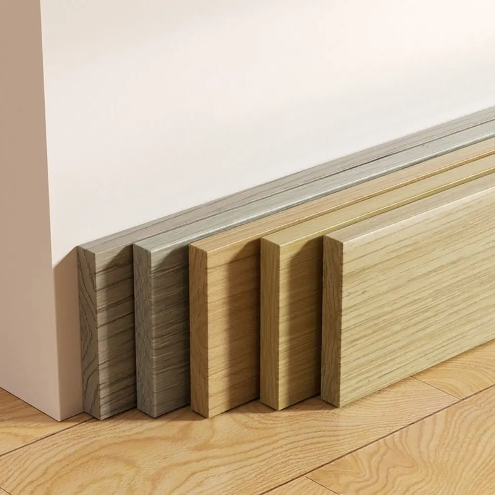 High Quality Thickened Wall Baseboard Anti-collision Soft Skirting Line 3D Self Adhesive Wall Sticker Bedroom