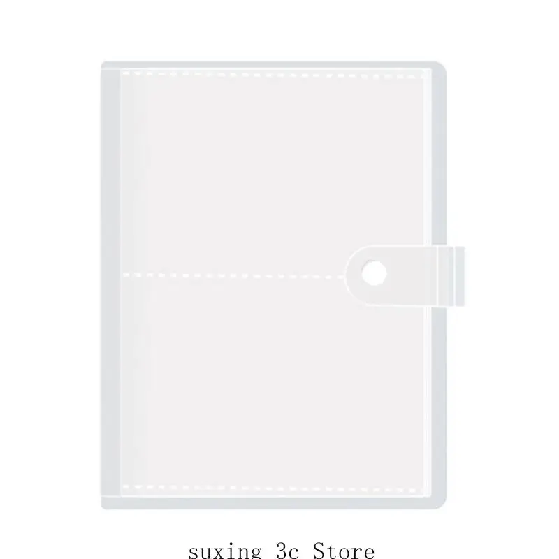 2xWaterproof PP File Storage Bag with Insert Pages Feature Snap Button/without Snap Button Design Document Organization