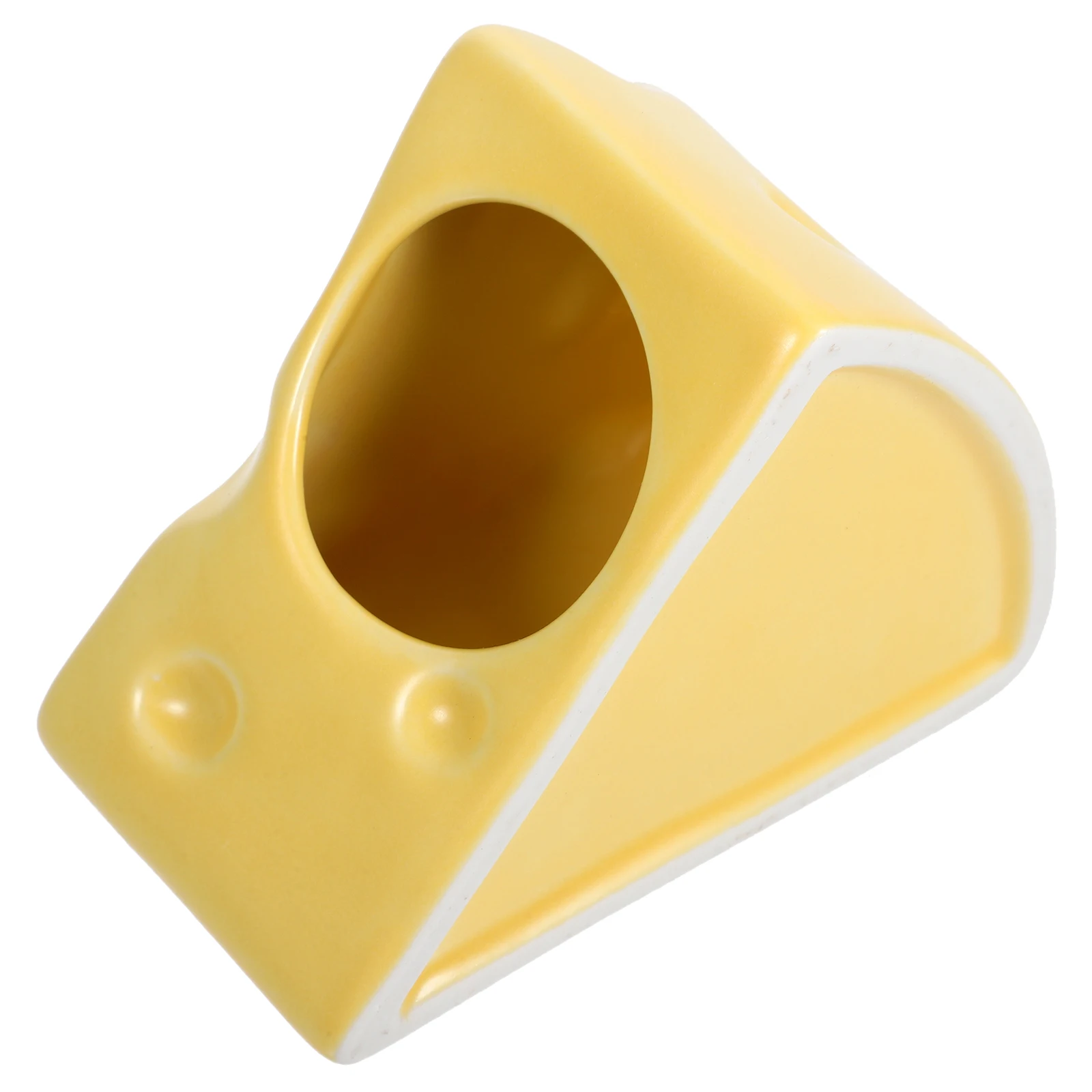 

Ceramic Hamster Hideout Fat for Small Pets Hideaway House Ceramics Cooling Nest Hut