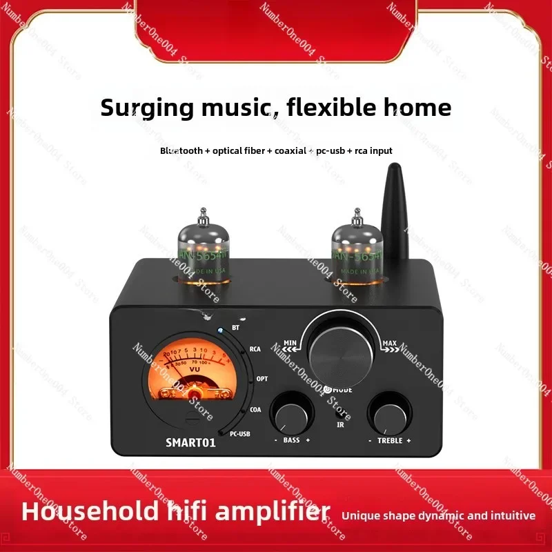 Pre-stage Power Amplifier Household High Power Audiophile Grade Bluetooth Hifi Tube Small Power Amplifier