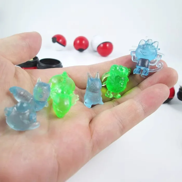20pcs 5CM Pokémon Poké Balls 3CM Pokémon Anime Figures Poké Ball Toys Christmas Party Gifts Collectible Merchandise image 3
