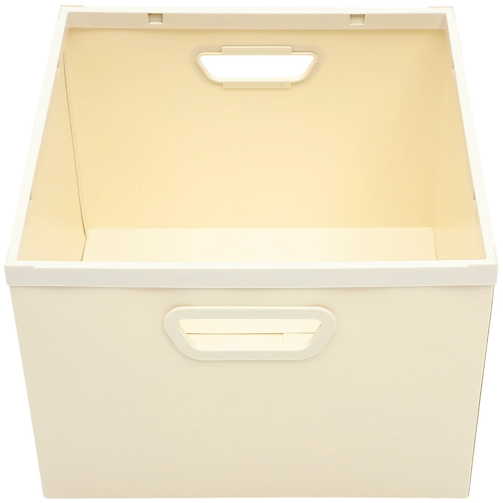 صندوق تخزين مكتبي قابل للطي متعدد الوظائف منظم للاستخدام المنزلي حاوية أشتات عملية حامل أدوات مكتبية على شكل مكعب