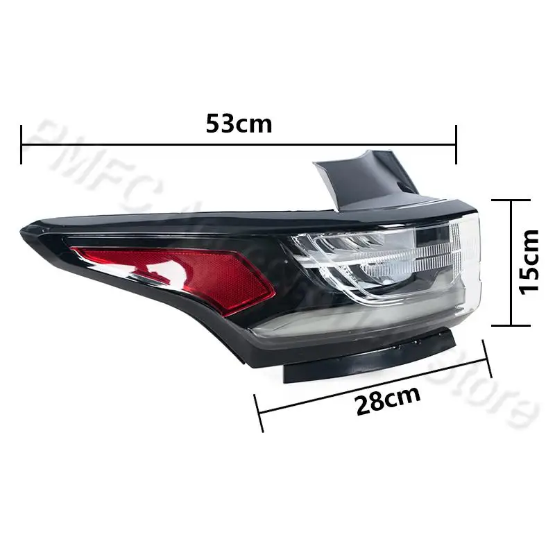 LED TailLight Assembly For Chevrolet Traverse 2018-2020 Rear Turn Signal Light DRL Brake Light Reverse Lamp 84618032 84838458