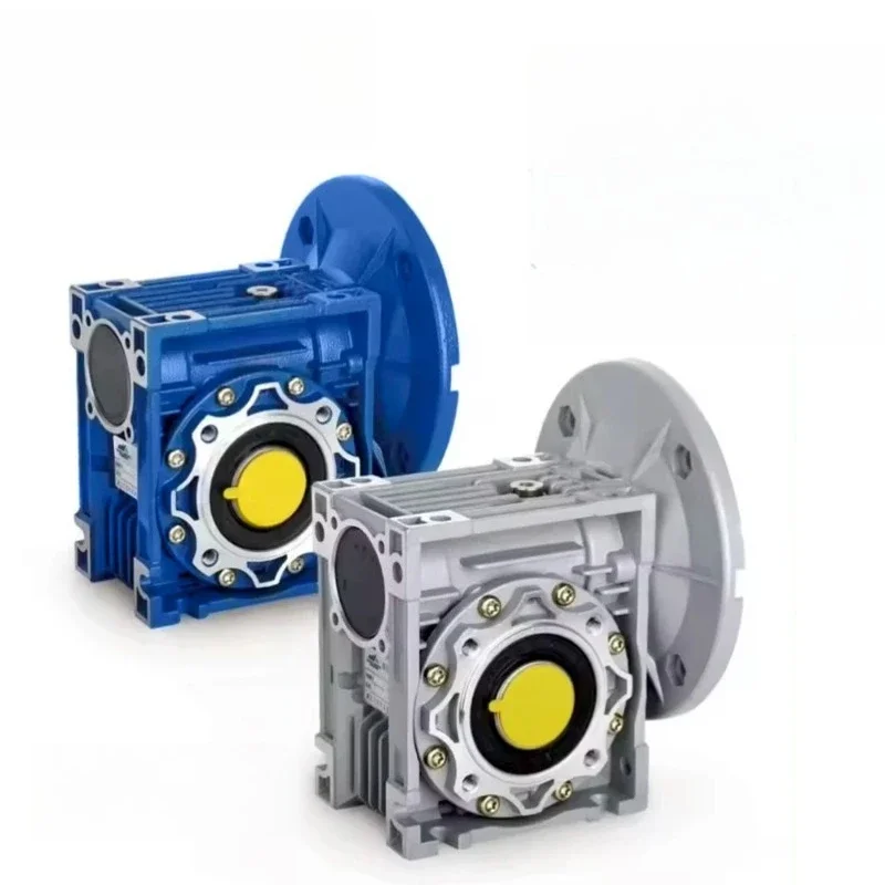 RV series worm gearbox 5 radio reducer with support gear motor