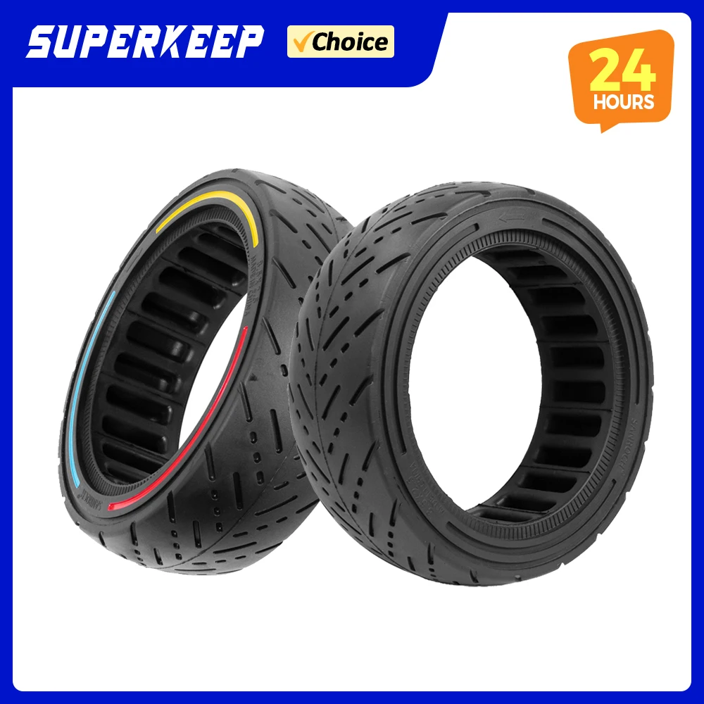 

8,5-дюймовая цельнолитая шина 8,5 x 2,5 для электросамокатов Dualtron Mini и Speedway Leger Pro, износостойкая внедорожная бескамерная шина для ремонта