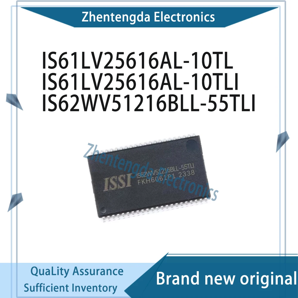 IS61LV25616AL-10TL IS61LV25616AL-10TLI IS62WV51216BLL-55TLI IS61LV25616AL IS62WV51216BLL IS61LV25616 IS62WV51216 IC Chip TSOP-44