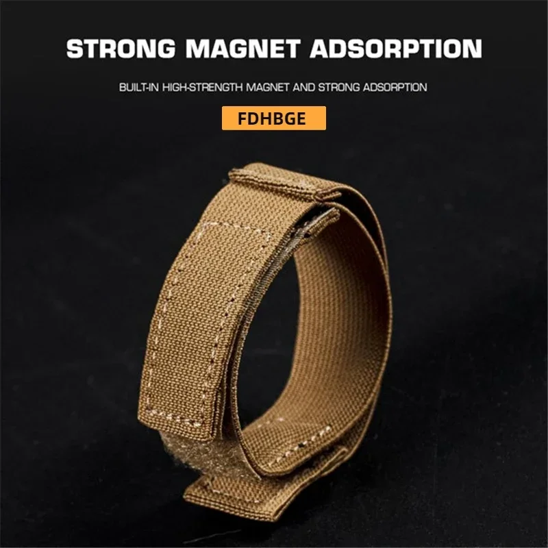 Camping Hiking Magnetic Straps Hunting Functional Rope CS Shooting Equipment Sports Supplies Travel Wargame Outdoor Accessories