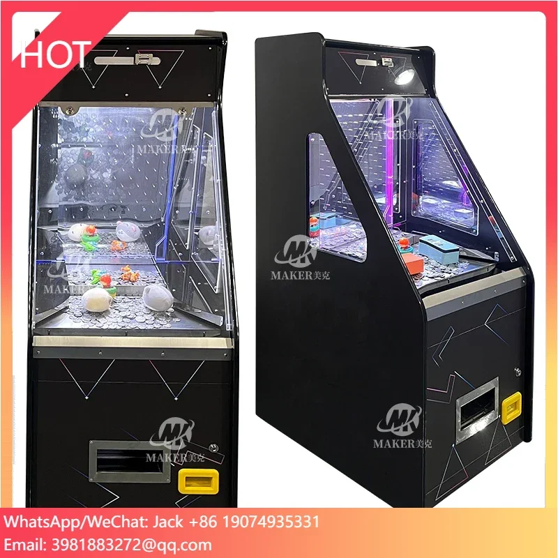 

MAKER Высокопрофильная игра-толкатель для монет Дешевая цена Машина для толкателя монет Игры с монетоприемником