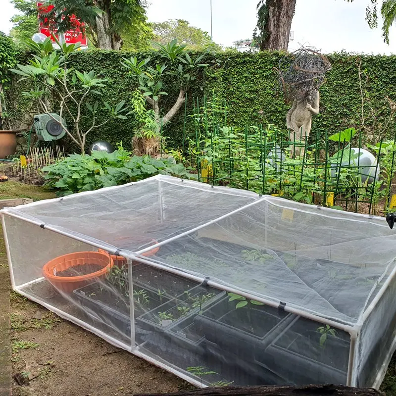 Rede de proteção contra insetos, para jardim, vegetais, plantas e frutas, rede durável para controle de pestes