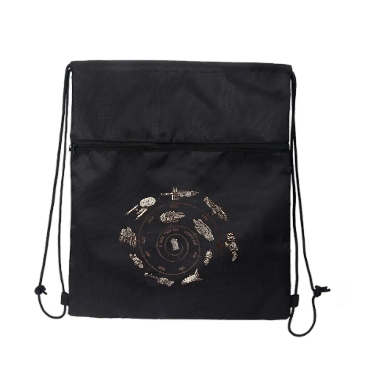 

Научно-фантастический космический корабль Timeline Модный рюкзак на шнурке Портативный дорожный рюкзак