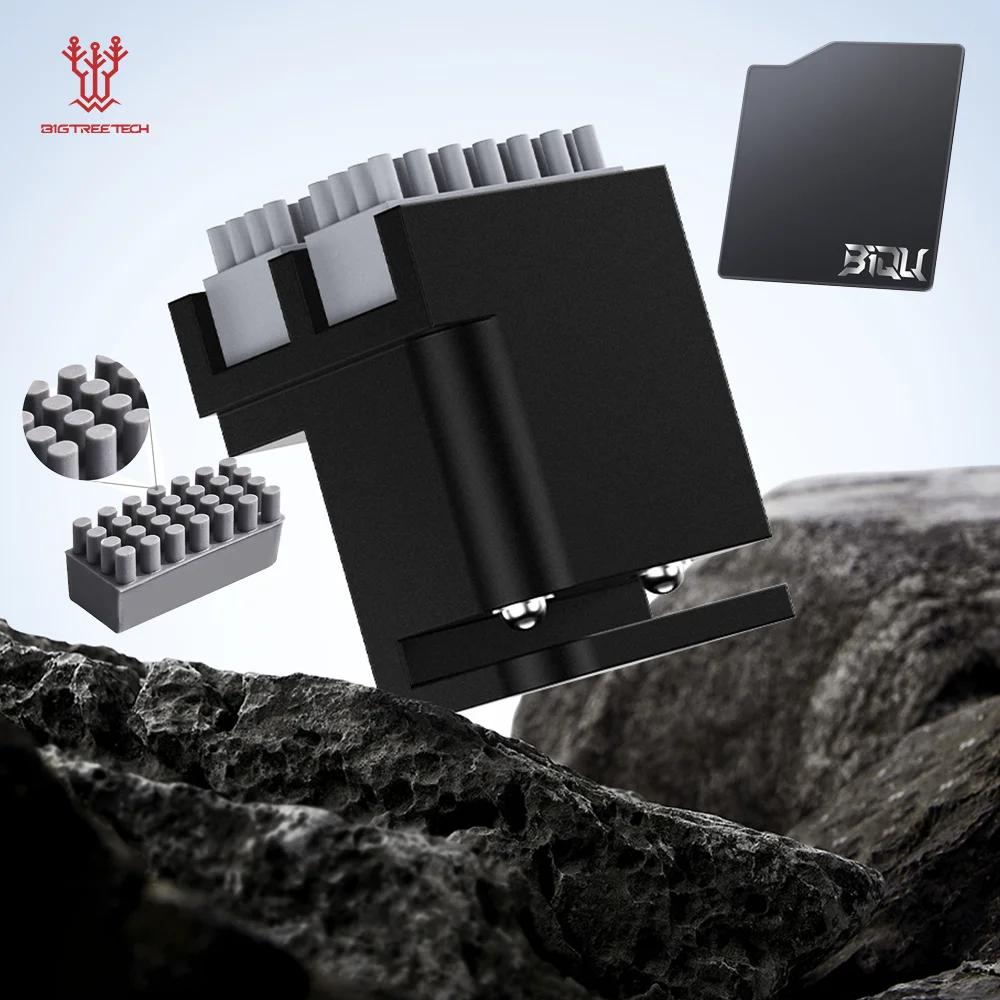 BIGTREETECH-cepillo Panda PX, limpiador de boquillas de silicona, protector de purga de Panda, revestimiento Nano antiadherente, actualizaciones para BambuLab P1 X1