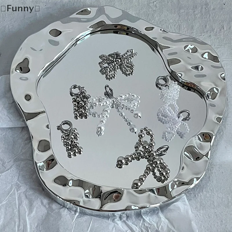 

πρέπειFunnyezionePearl Bow Шнурки для обуви Подвески для кроссовок Декоративная обувь Цветочная пряжка Декоративная обувь Модные очаровательные аксессуары