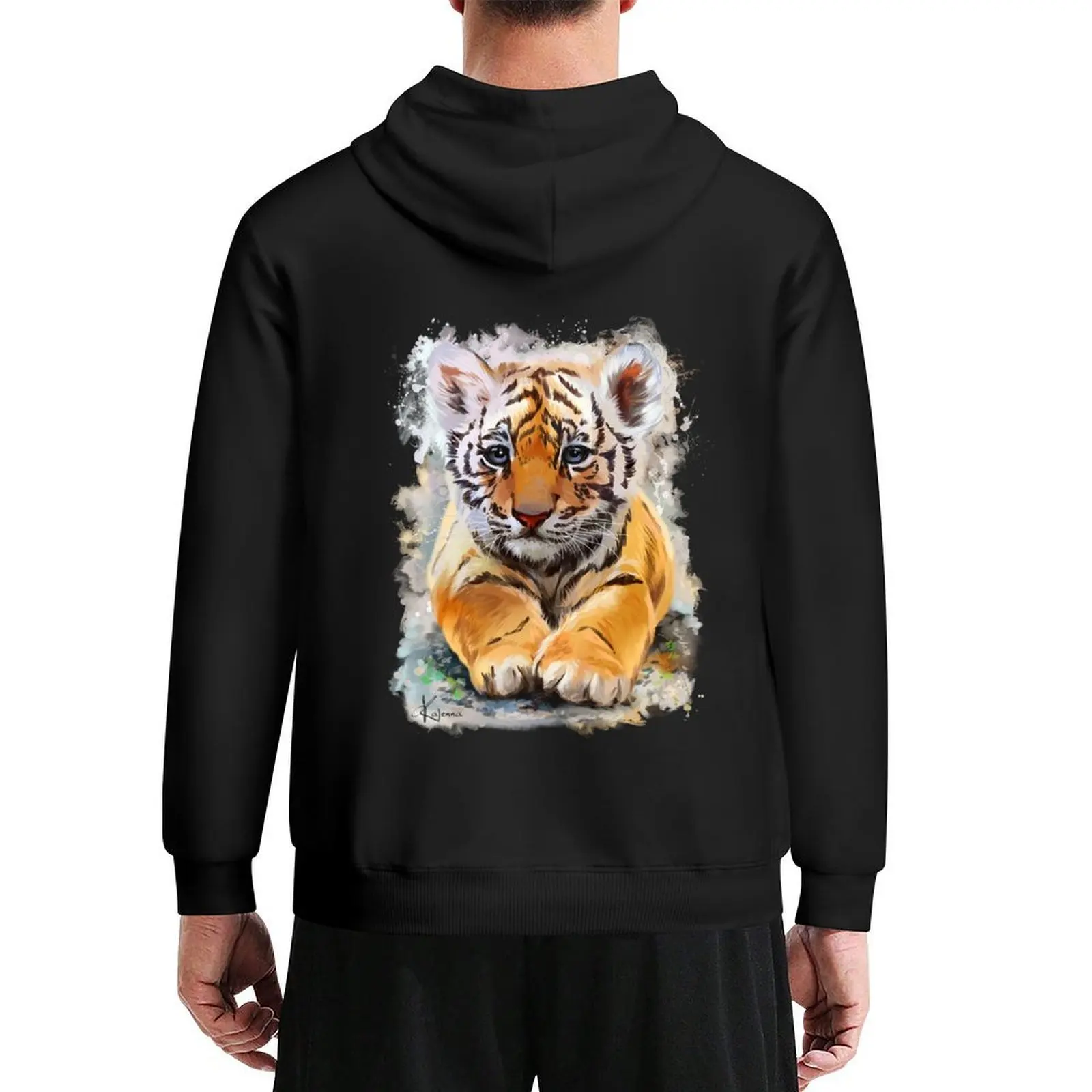 

Tiger Hoodie korean autumn clothes hooded shirt mens designer clothes autumn clothes big size hoodie