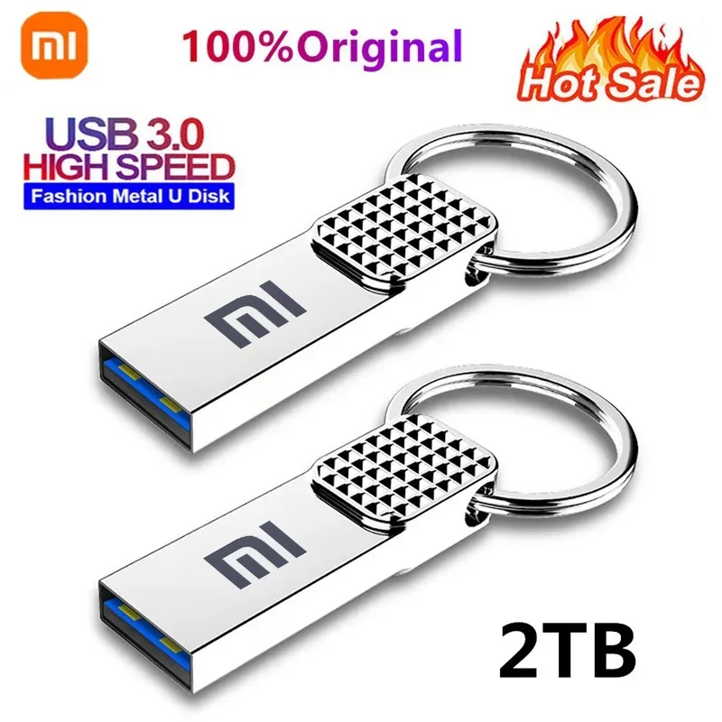 Xiaomi 2TB Pen Drive USB 3.0 trasferimento File ad alta velocità disco U in metallo 1TB 512GB memoria impermeabile portatile USB Flash Pen Drive