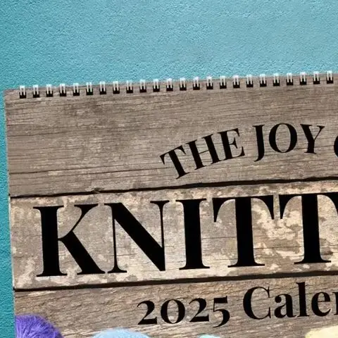 

Selling Individuality Creative New Portable Funny Knitting Calendar 2025 Knitting Calendar