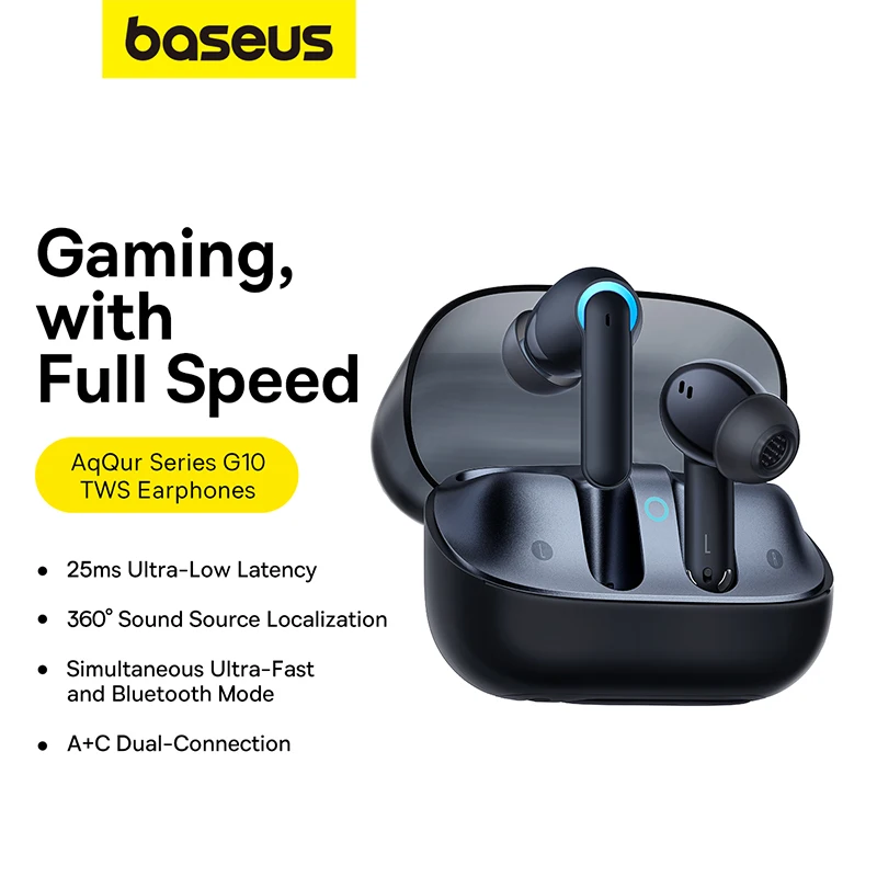 

Baseus AeQur G10 True Wireless Earphones Cluster