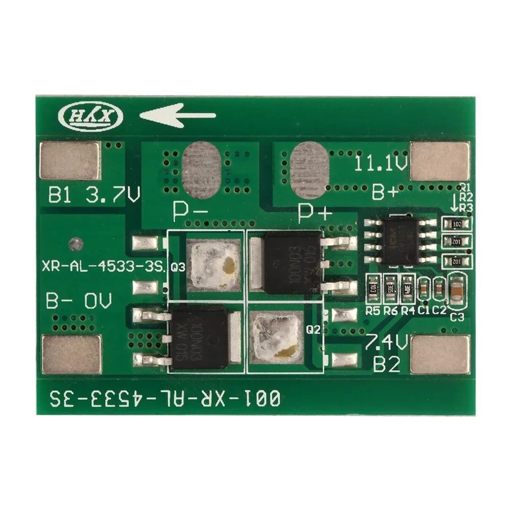 BMS 3S 7A 12V 18650 Li-ion Lithium Battery Charger Protection Board Overcharge Overdischarge Overcurrent ShortCircuit Protection