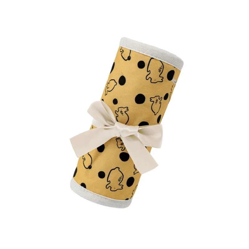 J15U 4 قطعة/الحزمة حواف سرير الطفل الحرس الكرتون نمط تصميم القطن لينة السرير القضبان الوفير القابلة للإزالة قابل للغسل تصميم #3