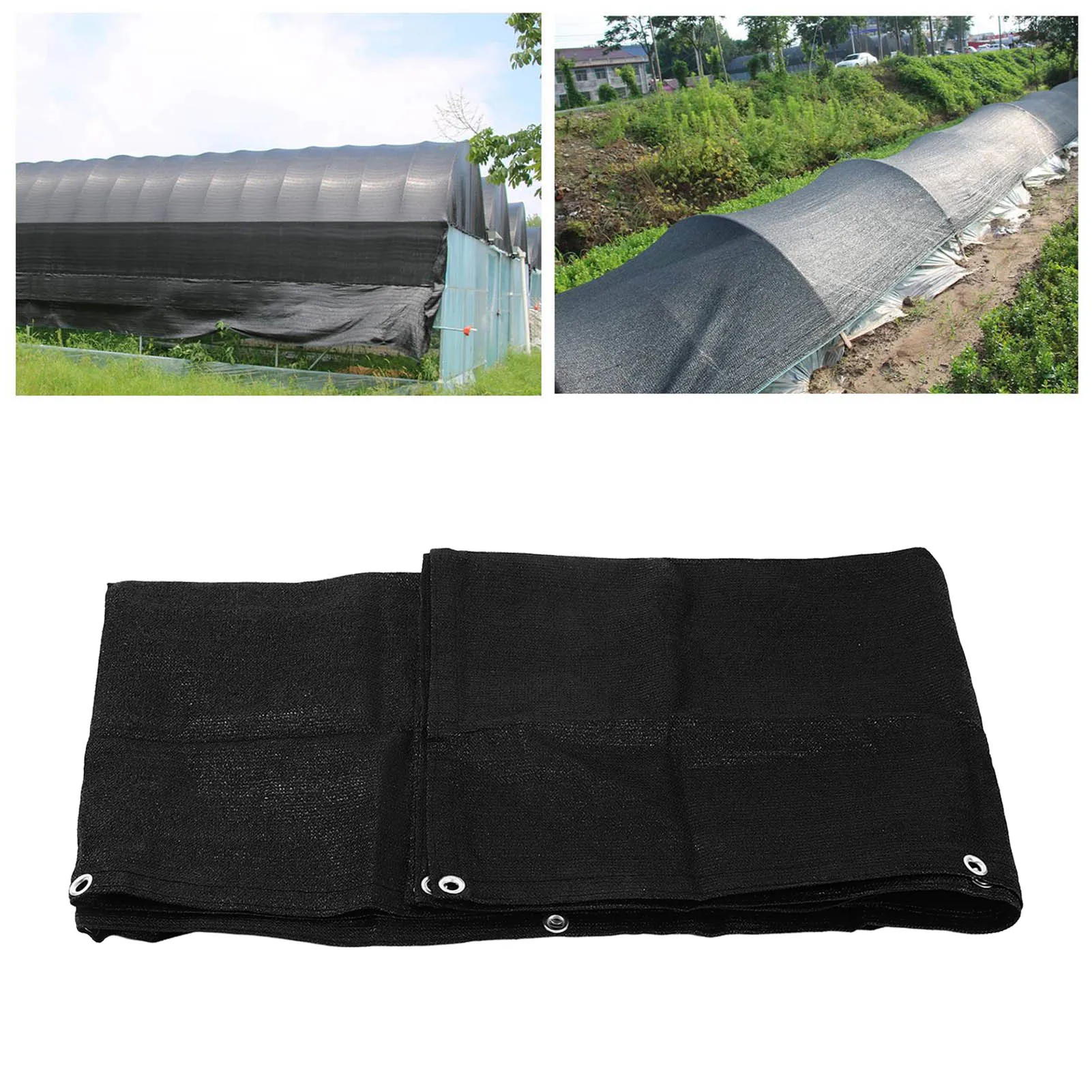 

Privacy Net 3x0.9m/9.84x2.95ft Privacy Screen Windscreen Cover Black HDPE UV Proof for Patio for Garden for Balcony