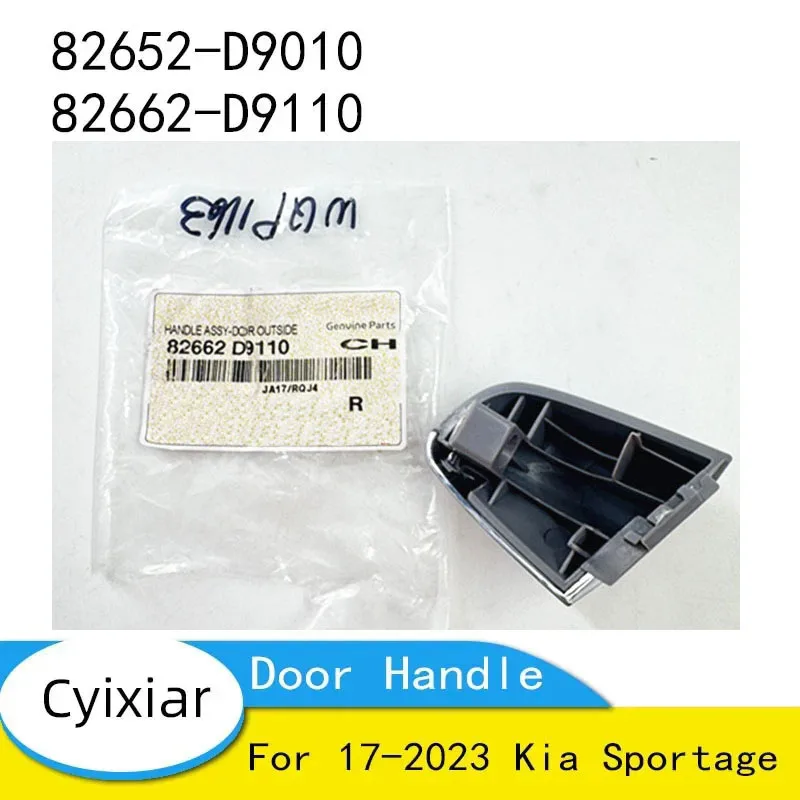 

82652D9010 82662D9110 Outside Door Handle Cover Front Right Chrome for 17-2023 Kia Sportage