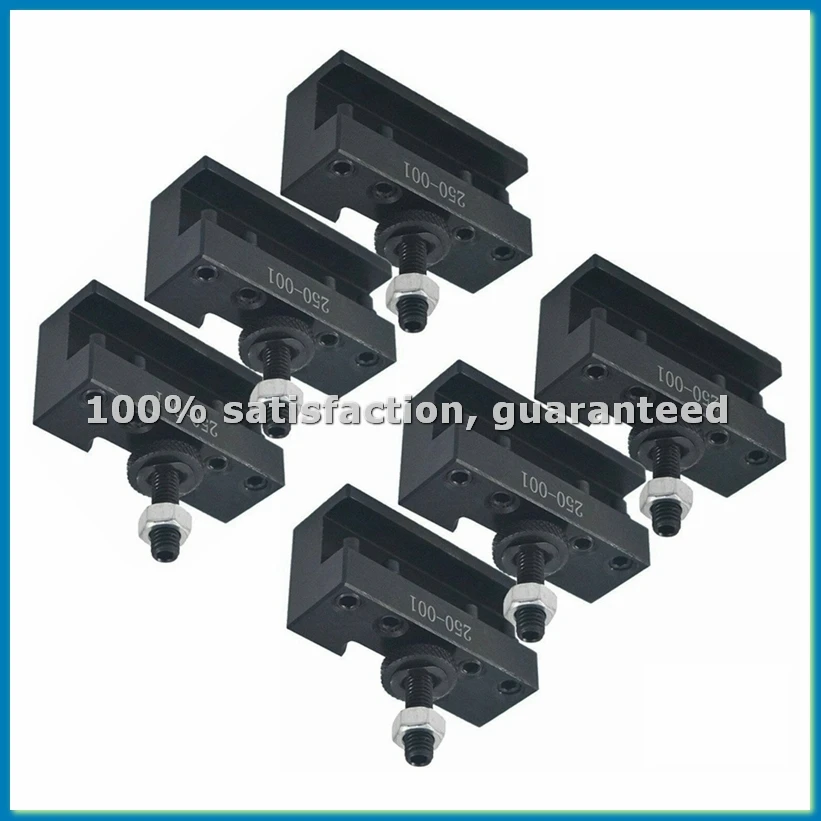 

6Pcs 250-001 0XA Quick Change Tool, Turning Tool Holder Steel Material Holder-ABLL