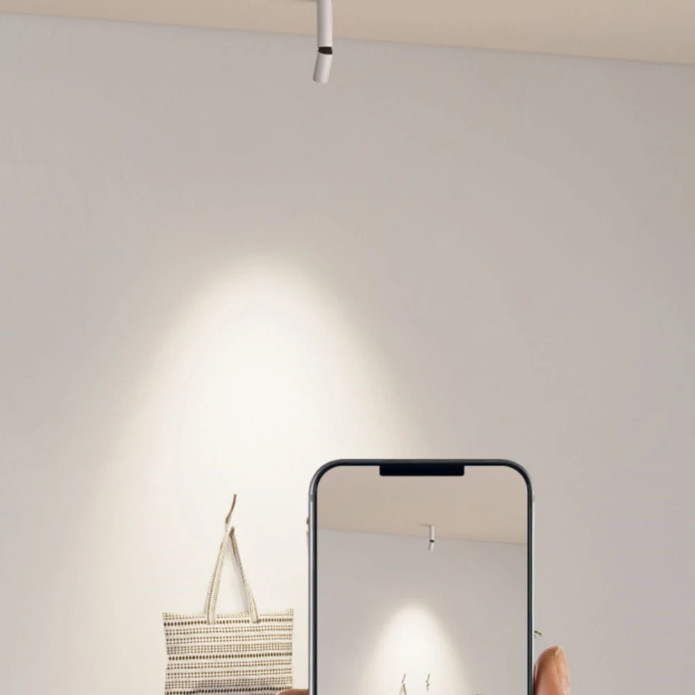 Modern Recessed COB Spotlights Ceiling Anti-glare 5W 360° Rotation 15-60° Adjustable Focus Dimmable Interior Lighting 110-240V